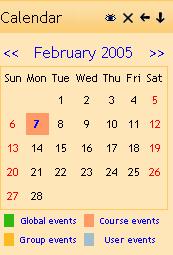 Click month on Calendar (e.g. January) 2. In Calendar view click New Event button (Fig. 8) 3.