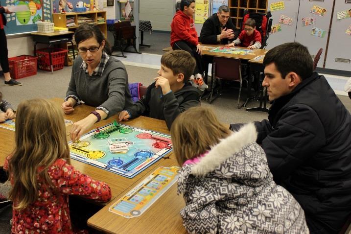 Family Game Night at Bower Hill Students and their families enjoyed an evening of