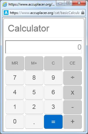 To use the Calculator Click on the icon The Calculator will