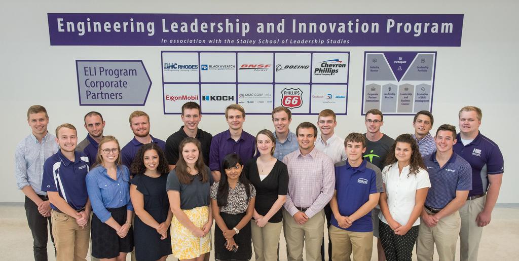 About the program Program Overview The ELI program prepares engineering students for potential leadership roles in organizations that will flourish in a dynamic business environment.