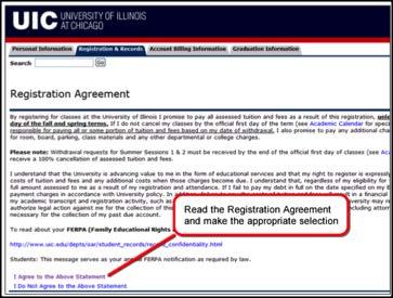 . Complete Registration Agreement. HOW TO VIEW MID-TERM GRADES IN MY.UIC.EDU.