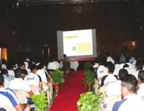 Anti Doping Education programme conduc1ted by NADA at BSF camp, Jalandhar Anti Doping Awareness programme conducted by