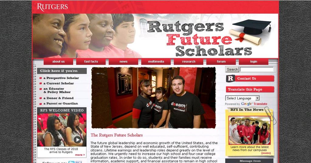 Rutgers Future Scholars