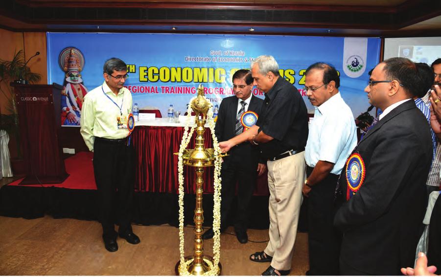Trainers of Economic Census 2013 being inaugurated by Sri K Joe