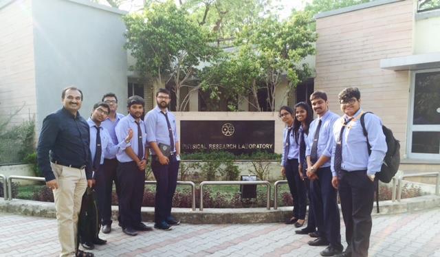 Students of Nuclear Science engineering visited labs where they got exposure of practical application of Nuclear Science, basically