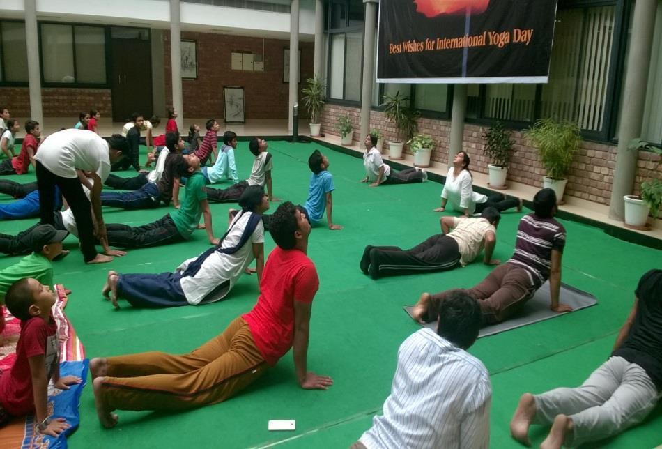 International Yoga Day Celebrated International Day of Yoga was organized on 21 st June, 2016 at UPES for