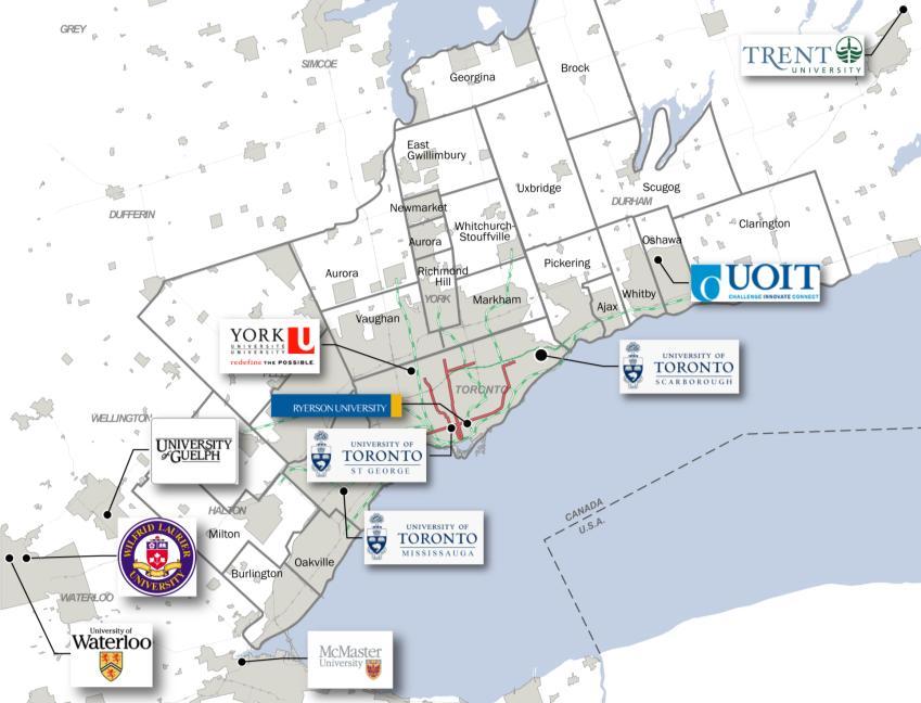 The eastern GTA is relatively underserved by post-secondary institutions when compared to other communities located to the west While UTSC s growing range in programming makes it a strong candidate
