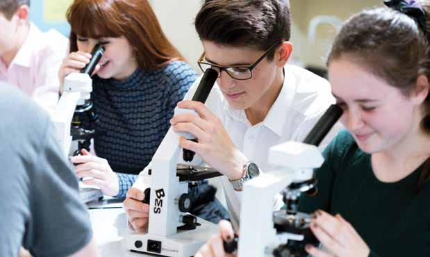 Sixth Form Curriculum The extensive curriculum is tailored to each individual student.