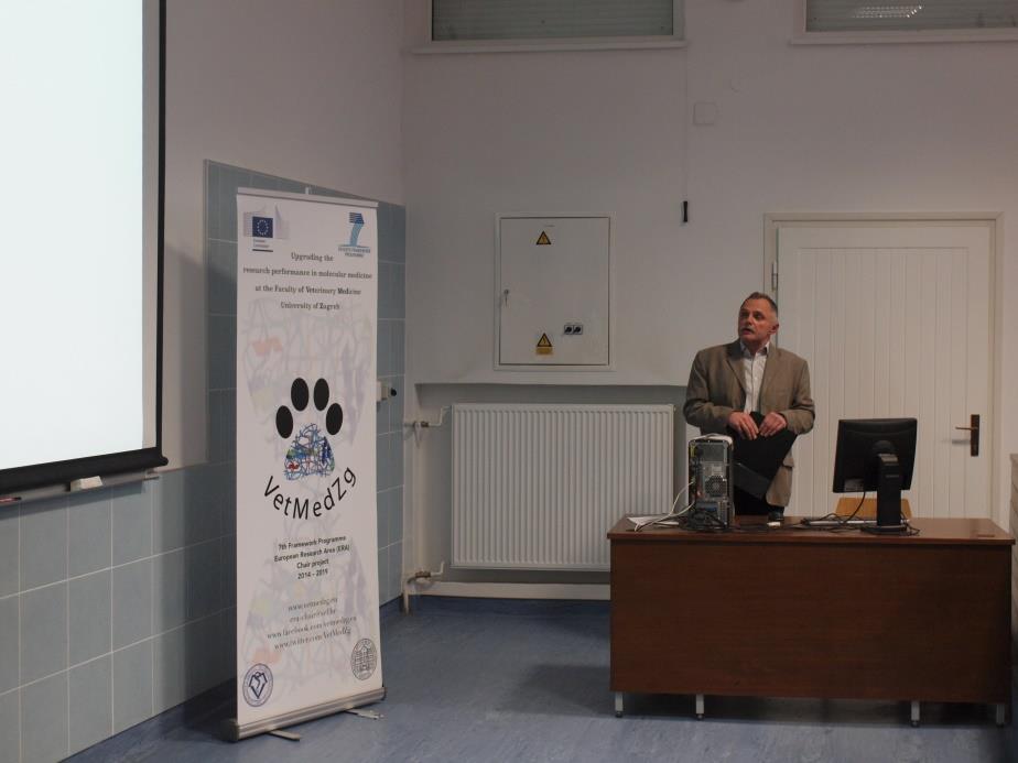 Fig. 3.2 prof. Mrljak at the Kick-off Meeting As a final part of his presentation, prof.