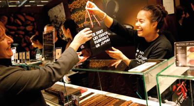 10 GOOD REASONS TO JOIN THE SALON DU CHOCOLAT Raise your profile and build brand awareness Drive sales pre