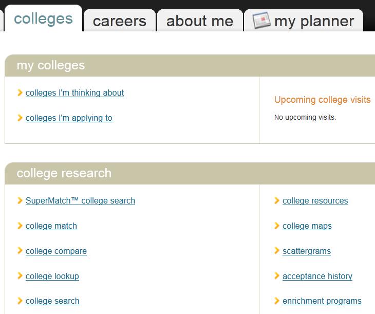 Researching colleges on Family Connection The Family Connection web site is a valuable tool in the college search process.