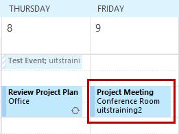 Figure 25 - Send Modifying a Meeting The following section will explain how to modify existing meetings.