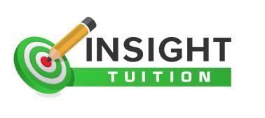 INSIGHT TUITION 2016 ENGLISH WINTER HOLIDAY COURSE OUTLINE REGISTER AT EMAIL : info@insighttuition.com.