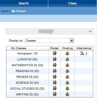 Verify the grades by comparing them to the grades from PowerTeacher. The grades roster may be printed by selecting the printer icon at the upper right corner of the roster grid.