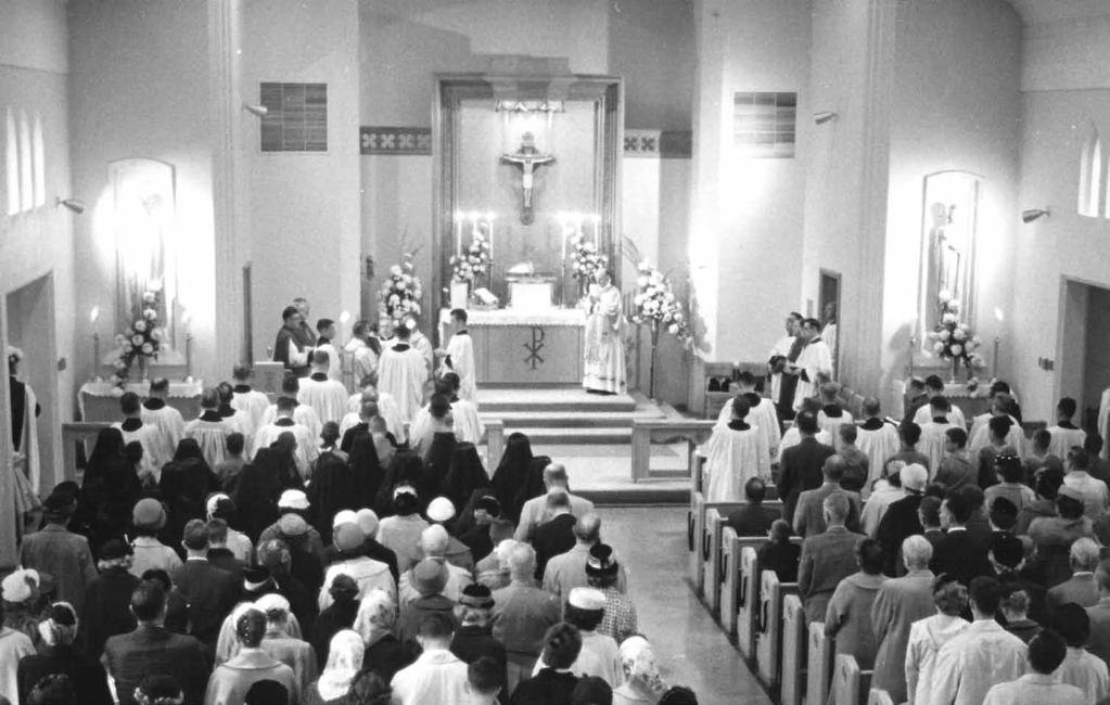 1960-1969 Msgr. Cullen 1956-1983 Fr.