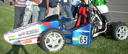 BAJA SAE Since 2005 team from IITD has been participating at SAE BAJA competition held