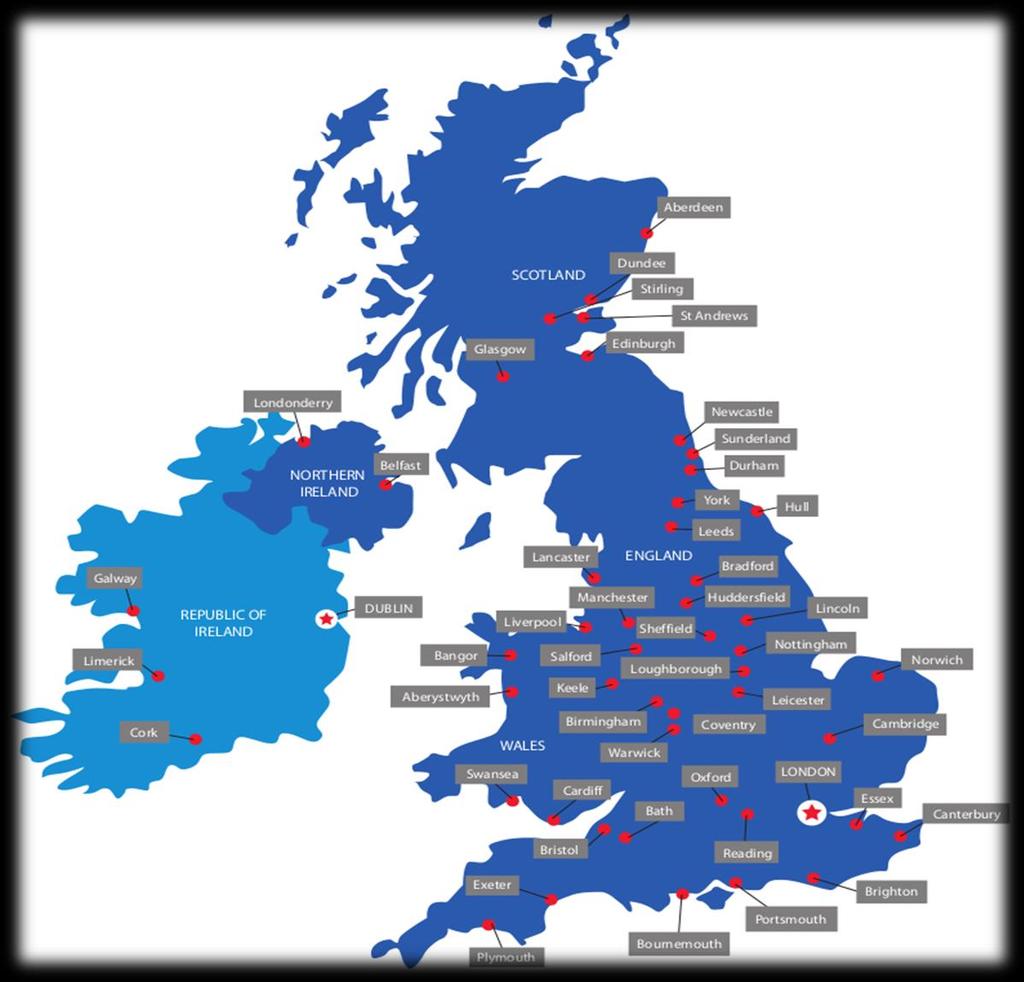 5 Location of UK Universities http://edumoz.com/wp-content/uploads/2015/07/uk-universities-map.