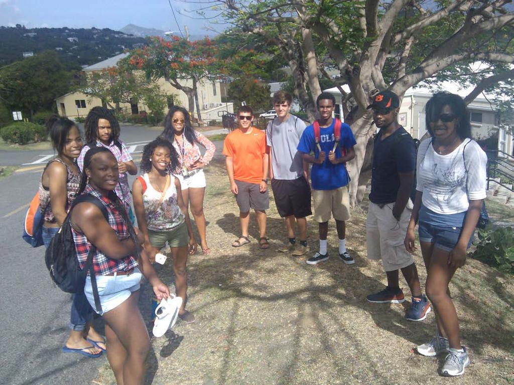 Pre-Freshman PLUS Virgin Islands Study Abroad Program One-week program designed to give the students the opportunity to
