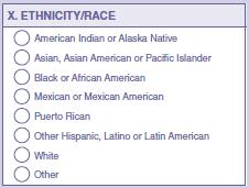 related to race or calculation of diversity while making federal reporting easier.