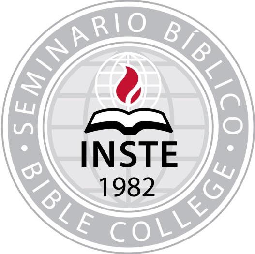 INSTE BIBLE COLLEGE Student Handbook 2016 2017