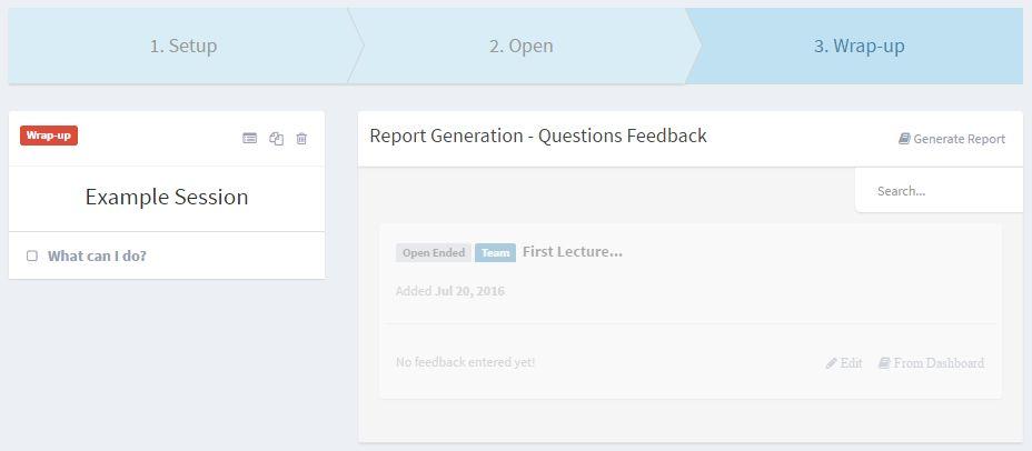 Generating Report and CSV Once you are satisfied with