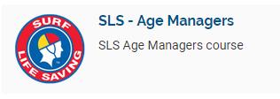 Click on SLS Age Managers