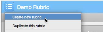 Chapter 4: GradeMark Section: Exporting and Importing QuickMark Sets To create a qualitative rubric scorecard: 1. Click on the Rubric icon below the GradeMark sidebar 2.
