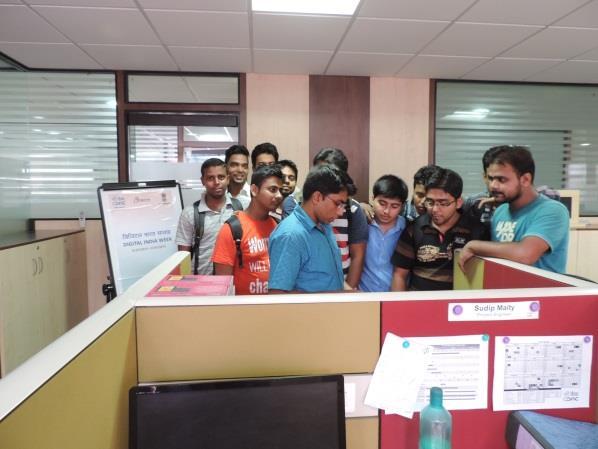 C-DAC Kolkata Students from Netaji Subhash Engineering College, Garia visited our labs