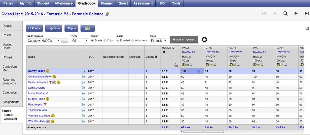 to see, click create your own field set. Student field sets you create are available for all classes in your gradebook.