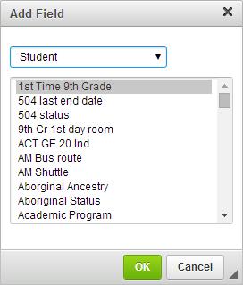Text Edito r Tool Function Field: Use this tool to insert a field, such as Student name, into the text box.