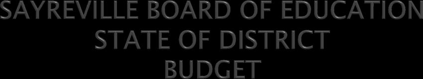 DISTRICT FINANCIAL FOCUS State Funding Increasing State mandates with minimal or no increase in State Aid.