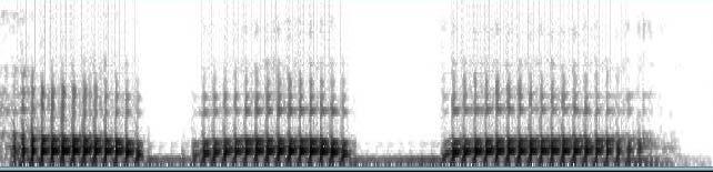 Phoneticians can interpret these graphs to obtain the phonemes uttered. Voiced harmonics will appear as horizontal strips. Figure 5: Spectrogram of the spoken phrase taa baa baa. 1.