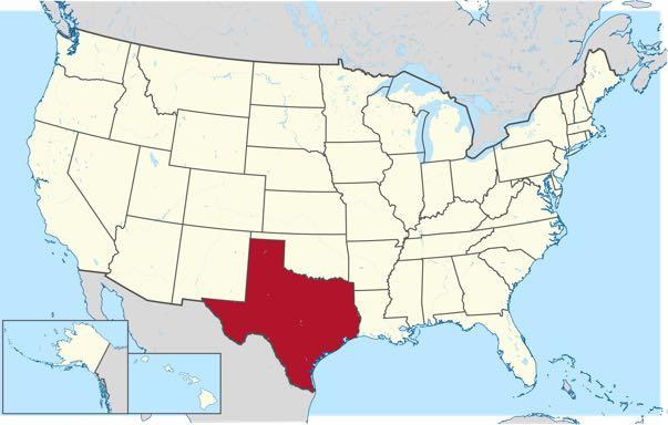 Texas Population 18-55 Population Number of Institutions State % of National 27,862,596 8.5% 13,374,046 8.7% 284 5.9% Texas has 284 degree-granting higher education institutions, which represent 5.