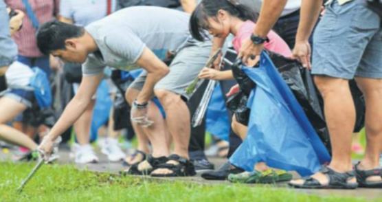 many of us view a clean environment as an important part of the Singapore identity.