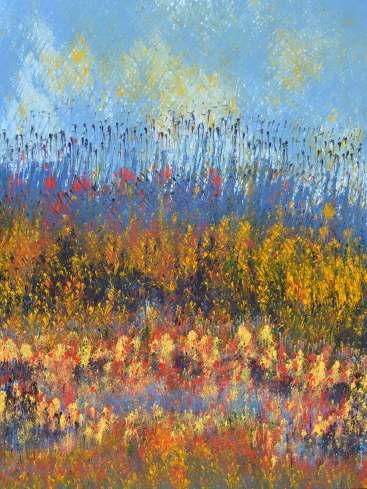 Mahmood Ahmad Landscape Acrylic on Canvas 48 X 36 Inches Born in 1964.
