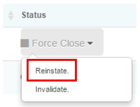 STEP 03. STUDENT DATA FILE (CBT & PBT) Assessment Preparation 4. Select Reinstate. A popup warning will appear to confirm the reinstatment request for a student. Click OK to continue. 5.