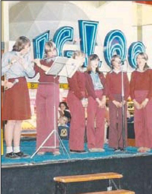Nepean High looks back on 50 years Nepean High students perform at the Penrith Plaza in 1970.