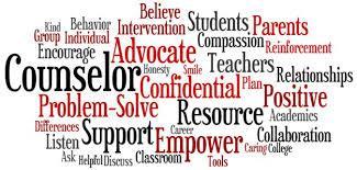 Role of the Counselor Over the four years of high school counselors will: Meet individually with students once per year