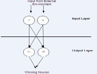 Fig. 4: A Kohonen Neural Network Applications 7.