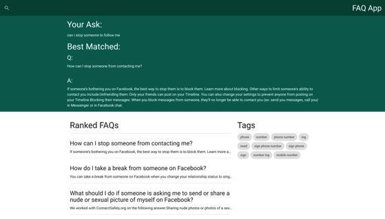 Most of the FAQs pages have too many question-and-answer (QA) sets and they are not categorized, therefore users might not find that FAQs page useful.