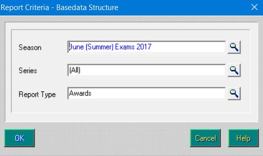 Click Save and the certification element will populate into the panel. Should more than one exam certification be present, the exams basedata may need to be checked. 13.