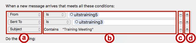 7. Review the conditions: a. To change the condition, click the drop-down menu (See Figure 4). b.