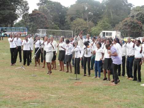 PICTORIAL NEWS Quality programmes Nkubu Campus Choir shines at ASK Show MKU-Nkubu Campus students