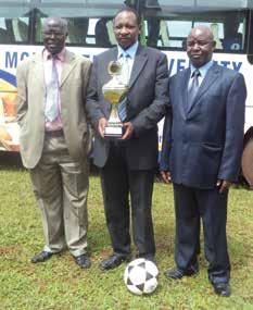 Sports The shining soccer stars of Kitale Campus Football team is reigning champion of the Kenya Universities Sports Association league Kitale Campus football team is the reigning Kenya Universities