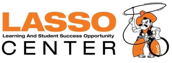 PEER TUTOR APPLICATION PACKET Job Summary The primary function of LASSO tutors is to provide excellent tutoring services to students currently enrolled at Oklahoma State University.