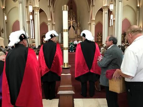 Mass. Many favorable comments about the Knights overall participation were received from parishioners who attended this special
