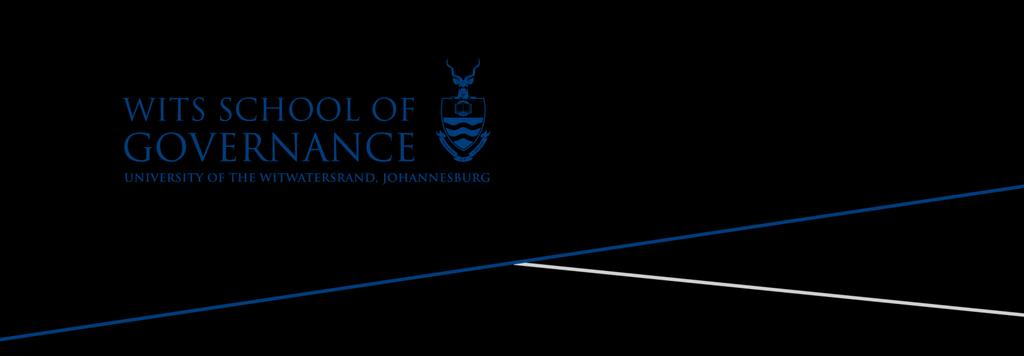 The Wits School of Governance Master s degree by research and dissertation Information for 2018 applicants Introduction The primary purpose of a master's degree by research and dissertation is to