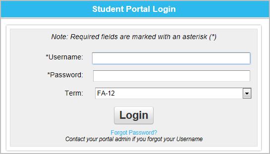 Student Portal The full-service student portal provides students access to their information, including online registration, degree audit, transcripts, billing, financial aid, online documents,