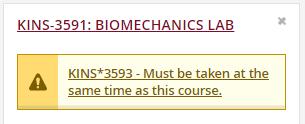 If the course is not offered that term, it will show No sections