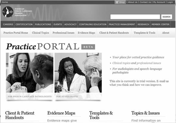 ASHA Practice Portal www.asha.